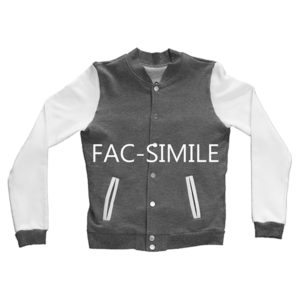 felpa bomber fac simile